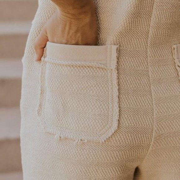 LEMON BLONDE TIE OVERALLS - Picture 9 of 10